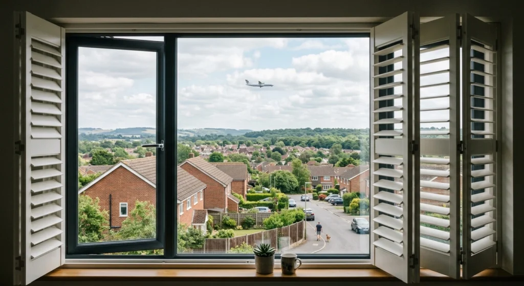 Do Shutters Reduce Outside Noise Aircraft